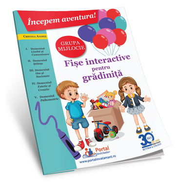 Incepem aventura - Fise interactive pentru gradinita - grupa mijlocie