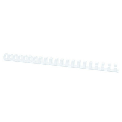 Inele plastic 19 mm, max 175 coli, 100buc/cut Office Products - alb