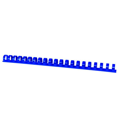 Inele plastic 19 mm, max 175 coli, 100buc/cut Office Products - albastru