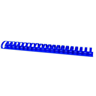 Inele plastic 45 mm, max 440 coli, 50buc/cut Office Products - albastru