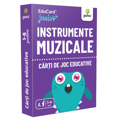 Instrumente muzicale (Carti de joc educative)