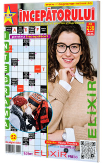 Integrama incepatorului. Revista numarul 236 Integrama incepatorului. Revista numarul 236
