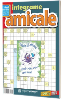 Integrame amicale, numarul 270. Revista de integrame de nivel mediu