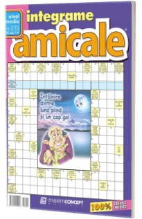 Integrame amicale, numarul 273. Revista de integrame de nivel mediu
