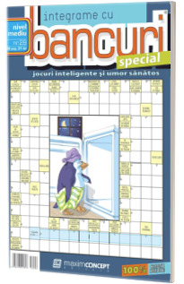 Integrame cu bancuri special, numarul 29. Jocuri inteligente si umor sanatos Integrame cu bancuri special, numarul 29. Jocuri inteligente si umor sanatos