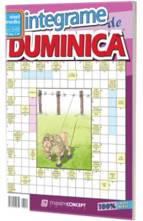 Integrame de duminica, numarul 346. Nivelul mediu Integrame de duminica, numarul 346. Nivelul mediu
