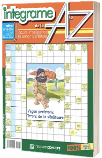 Integrame de la A la Z, numarul 79. Revista de integrame de nivel mediu