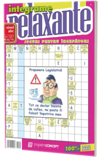 Integrame relaxante, numarul 197. Nivel abc, jocuri pentru incepatori