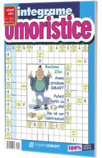 Integrame Umoristice, numarul 163. Revista de integrame de nivel ABC