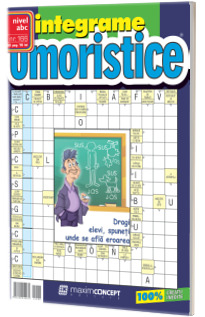 Integrame Umoristice, numarul 166. Revista de integrame de nivel ABC
