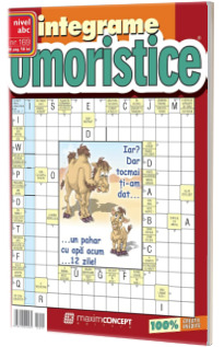 Integrame Umoristice, numarul 169. Revista de integrame de nivel ABC