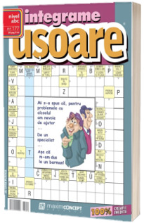 Integrame usoare, numarul 177. Revista de integrame de nivel ABC