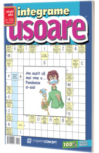 Integrame usoare, numarul 183. Revista de integrame de nivel ABC