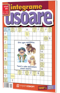 Integrame usoare, numarul 190. Revista de integrame de nivel ABC