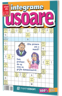 Integrame usoare, numarul 199. Revista de integrame de nivel ABC
