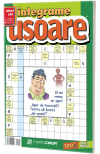Integrame usoare, numarul 200. Revista de integrame de nivel ABC