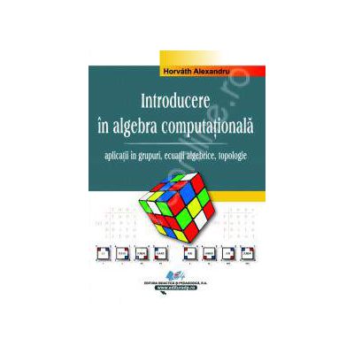 Introducere in algebra computationala. Volumul. II - aplicatii in grupuri, ecuatii algebrice, topologie