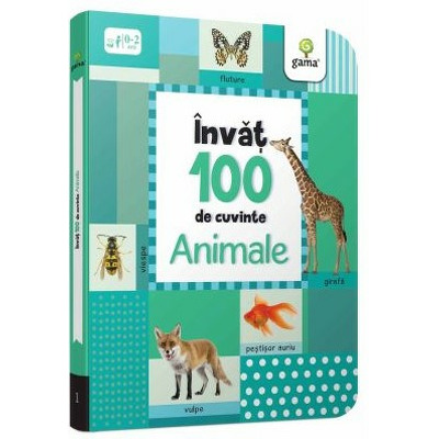 Invat 100 de cuvinte. Animale