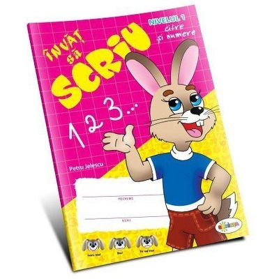 Invat sa scriu cifre si numere. Nivelul I Invat sa scriu cifre si numere. Nivelul I