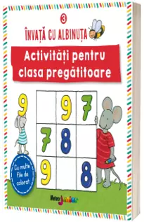 Invata cu Albinuta 3. Cu multe fise de colorat
