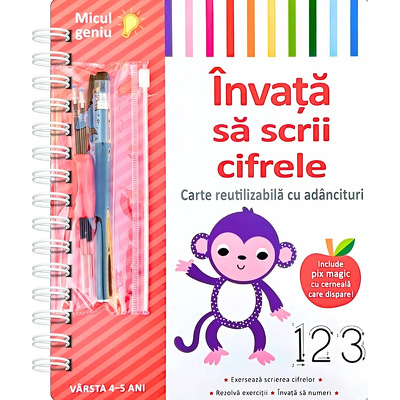 Invata sa scrii cifrele Invata sa scrii cifrele