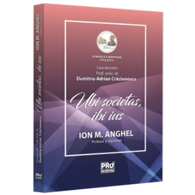 Ion M. Anghel - profesor si diplomat