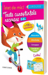 Istet de mic! Pregatirea prescolarului - Toate cunostintele necesare (5-6 ani) Istet de mic! Pregatirea prescolarului - Toate cunostintele necesare (5-6 ani)