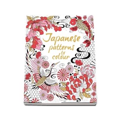 Japanese patterns to colour