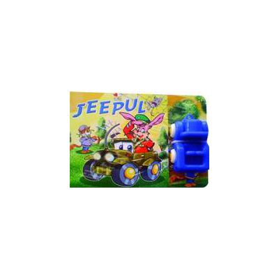 Jeepul. Carte cu jucarie