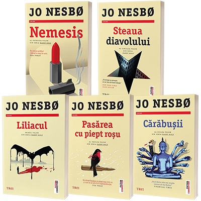 Serie de autor Jo Nesbo. Seria de carti Harry Hole (5 volume)