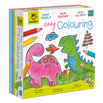 Joc creativ Creeaza cu mine- Sa coloram usor, Ludattica 2-5 ani