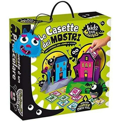 Joc de logica - Acasa la monstruletii veseli