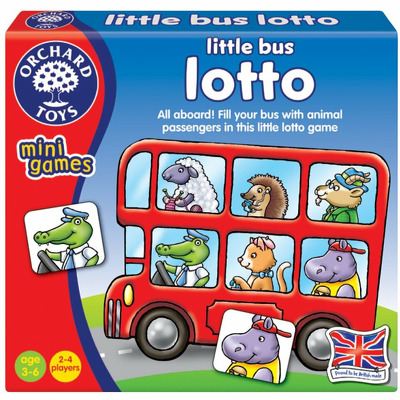 Joc de lotto - Micul autobuz