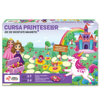Joc de societate magnetic - Cursa printeselor