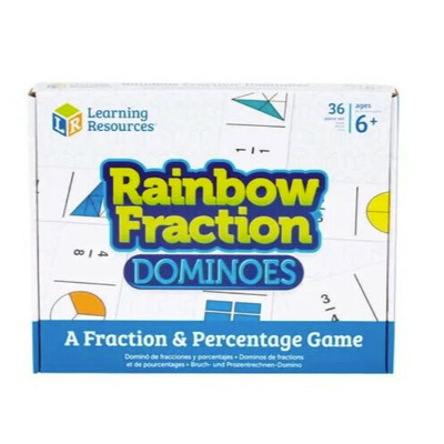 Joc domino - Curcubeul fractiilor