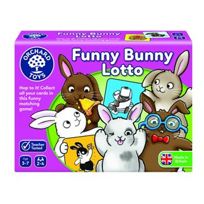Joc educativ Iepurasul Amuzant FUNNY BUNNY LOTTO