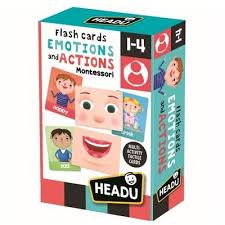 Joc Montessori - Carti emotii si actiuni