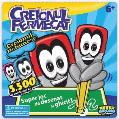 Joc societate desen amuzant Pen Silly - Creionul Fermecat