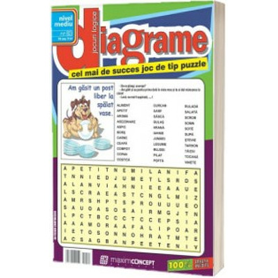 Jocuri logice cu diagrame, numarul 83, nivel mediu. Cel mai de succes joc de tip puzzle