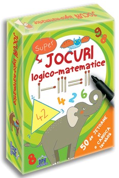 Jocuri logico-matematice - 50 de jetoane