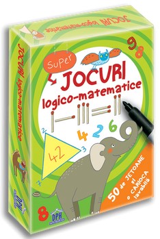 Jocuri logico-matematice - 50 de jetoane Jocuri logico-matematice - 50 de jetoane