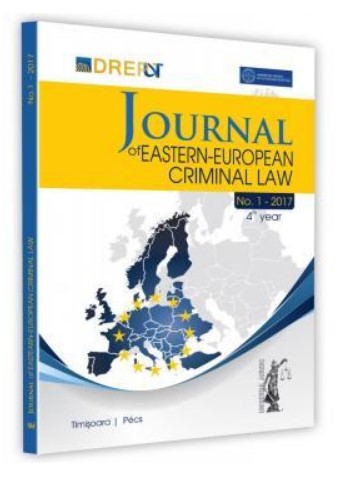 Journal Of Eastern European Criminal Law Issue 1/2017
