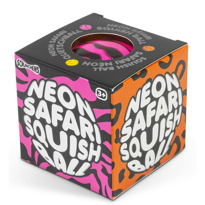 Jucarie antistres - Bila safari neon