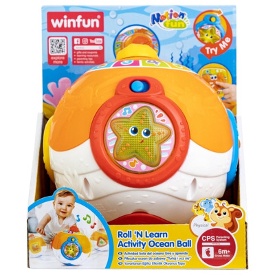 Jucarie bebelus minge interactiva