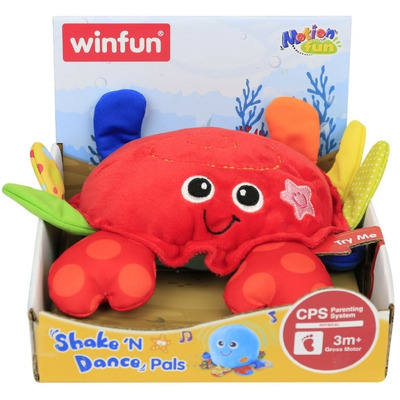 Jucarie crab muzical pentru copilasi