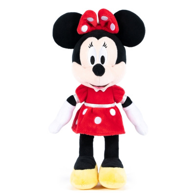 Jucarie de plus Disney Minnie cu rochita rosie, 80 cm