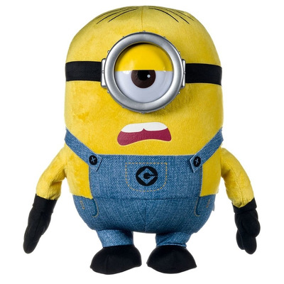 Jucarie de plus Minions Despicable Me - Stuart, 23 cm