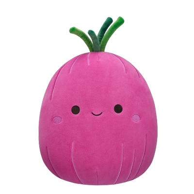 Jucarie de plus SQUISHMALLOWS Ceapa Rosie Azizbek, 30 cm
