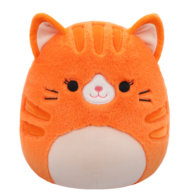 Jucarie de plus SQUISHMALLOWS Squad 20 Fuzz A Mallows Pisicuta Gigi, 30 cm