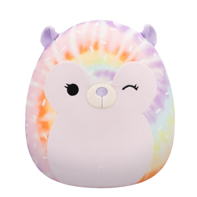 Jucarie de plus SQUISHMALLOWS Squad 21 Ariciul Curcubeu Babette, 30 cm